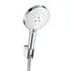 Hansgrohe-HG-Brausenset-Raindance-Select-S-120-PorterS-weiss-chr-1600mm-Brauseschlauch-26721400 gallery number 1